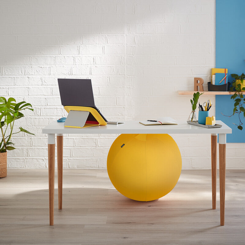 Leitz Sitzball Ergo Cosy Active – Ø 65 cm, warmes Gelb