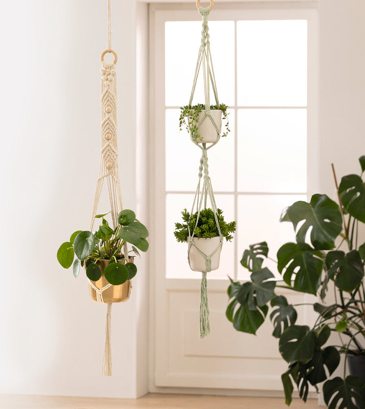 Folia Makramee-Garn – Natur – 100 m, Ø 3,5 mm, Baumwolle