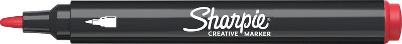 Sharpie Acrylmarker Creative – Rundspitze 2,5 mm – Sortiert – 12er-Set – Für dunkles Papier geeignet