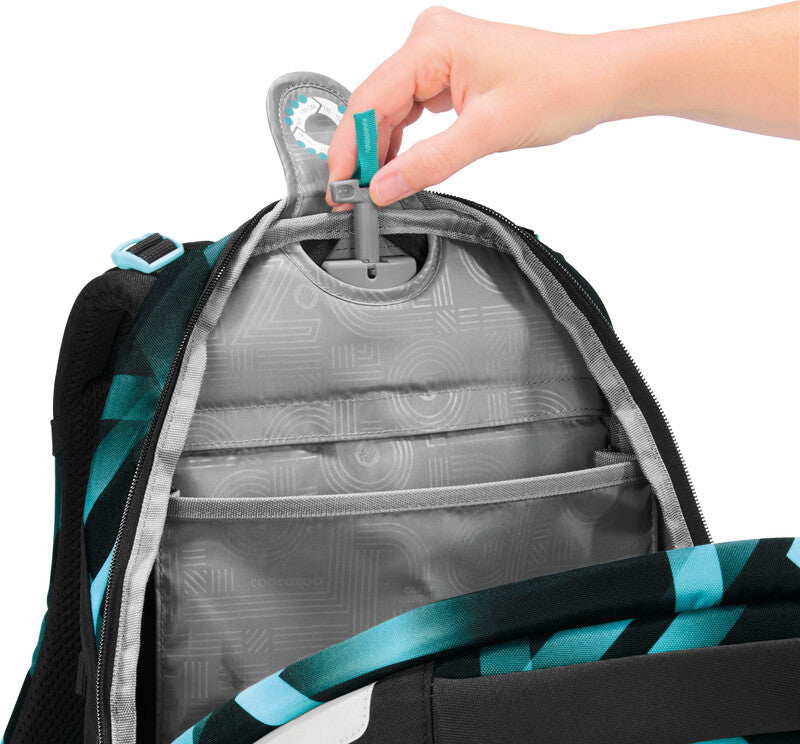 Coocazoo Rucksack – Porter – Laser Lights – 35 l – aus recyceltem rPET