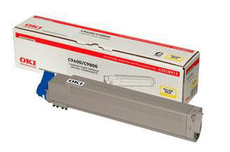 OKI Toner – gelb, 1500 Seiten