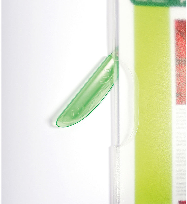 EXACOMPTA Klemmmappe A4 - Clip transparent, Fabre assortiert - 5er Set