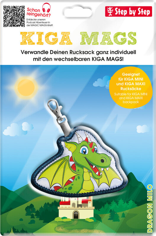 Step by Step Magic Mags Magnet-Applikation – Dragon Milo – für Mini, Maxi