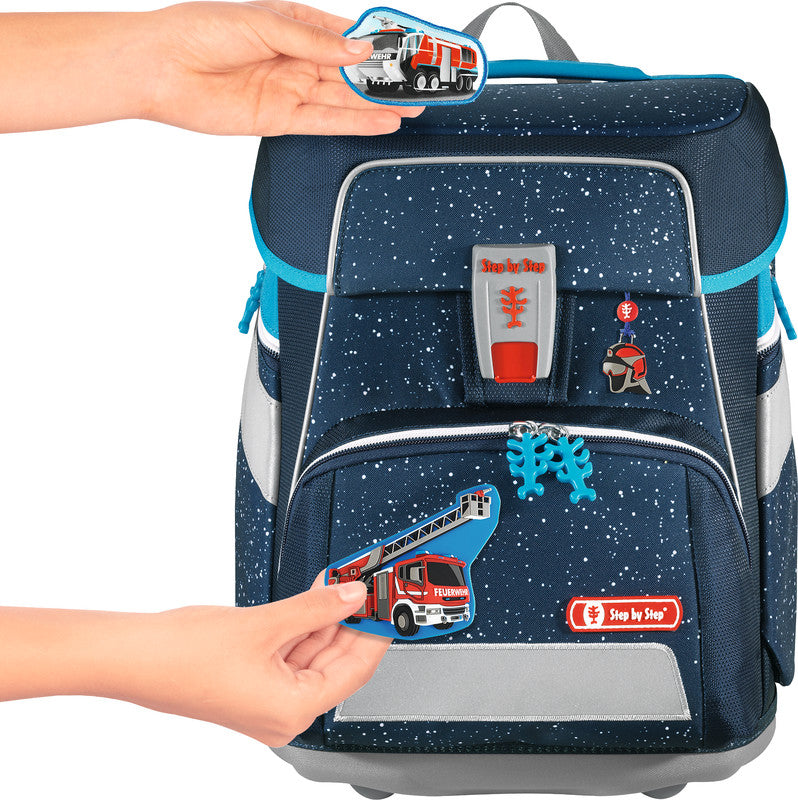 Step by Step Magic Mags Zubehörset – 3-teilig – Fire Engine Brandon – für Cloud, Space, 2in1 Plus und andere