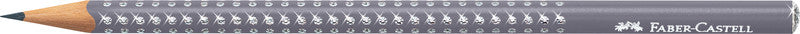 Faber-Castell Grip Sparkle Bleistift, Grip-Zone, B, Mine Ø 2 mm, farbig sortiert – Set