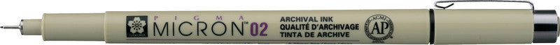 Sakura Pigma Micron Fineliner 0,3 mm – schwarz – wasserfest