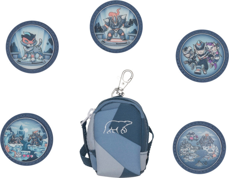 Beckmann Schulrucksack – 6-teilig – Tiger Race – mit Leuchteffekt