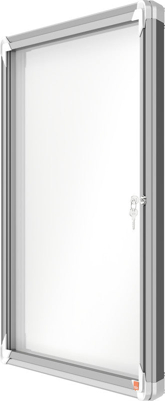 Nobo Schaukasten Premium Plus, 6 × A4 – Aluminium, abschliessbar, Aussenbereich, 70,9 × 66,8 × 4,3 cm