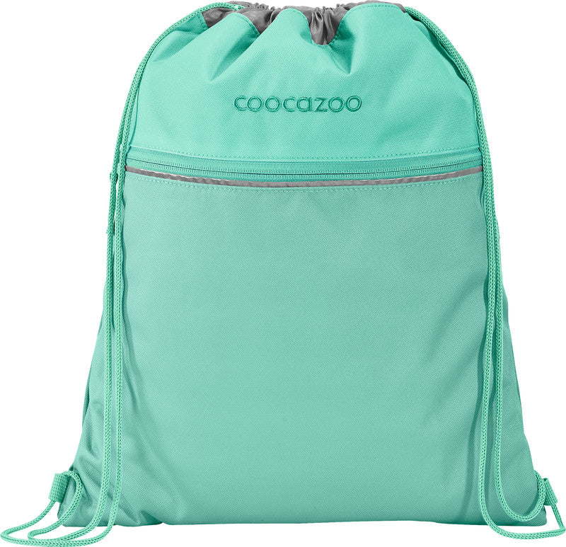 Coocazoo Sportbeutel – 10 l, Motiv All Mint, wasserabweisend, 34 × 43 cm