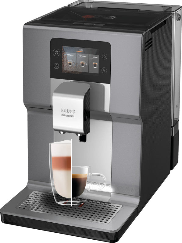 Krups EA875E Kaffeevollautomat – 3 l, 250 g, Grau