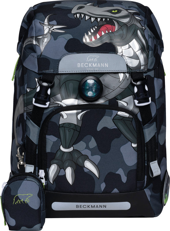 Beckmann Classic Schulrucksack 1st – 6-teilig – Camo Rex