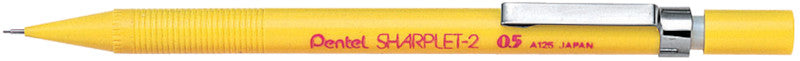 Pentel Sharplet-2 Druckbleistift – 0,5 mm, Graphit, Gelb