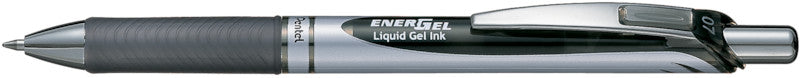 Pentel EnerGel Xm RT – Tintenroller, schnell trocknend, 0,7 mm, schwarz