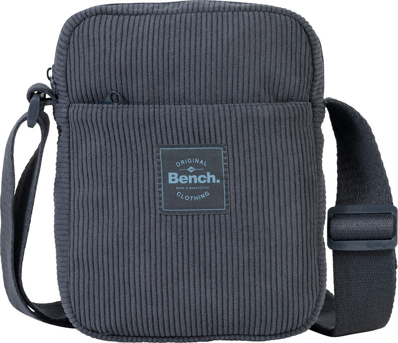 Bench Umhängetasche, 2,5 l, Polyester, Denim Blau, 16 × 21 × 6 cm
