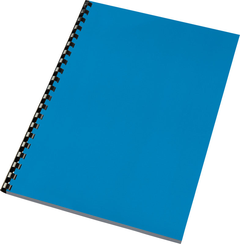 GBC Umschlagdeckel HiGloss – Blau, Karton – 100 Stk.