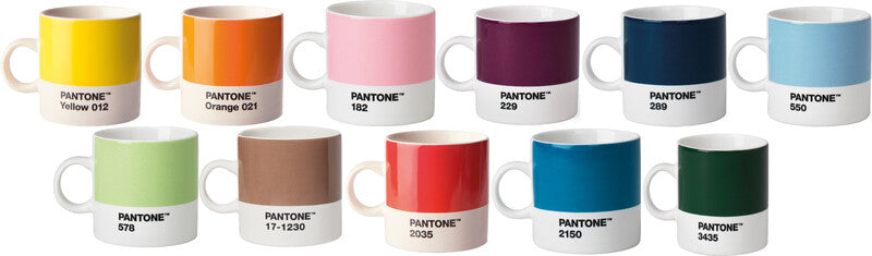 Pantone by Copenhagen Espressotasse – 100 ml, Ø 6,0 cm, H 8,6 cm, Feines Porzellan, nicht spülmaschinenfest