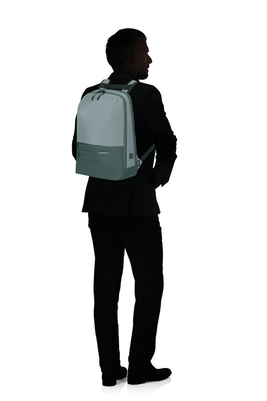 Samsonite Stackd Biz Notebook-Rucksack – 16,5 l, Aufsteckfunktion, recyceltes PET (rPET)