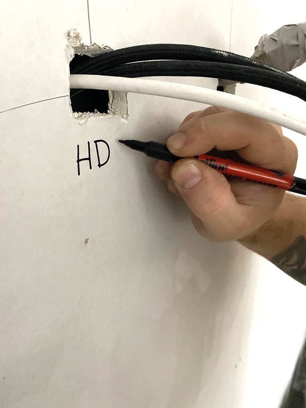 Artline Permanentmarker für Elektriker – Schwarz