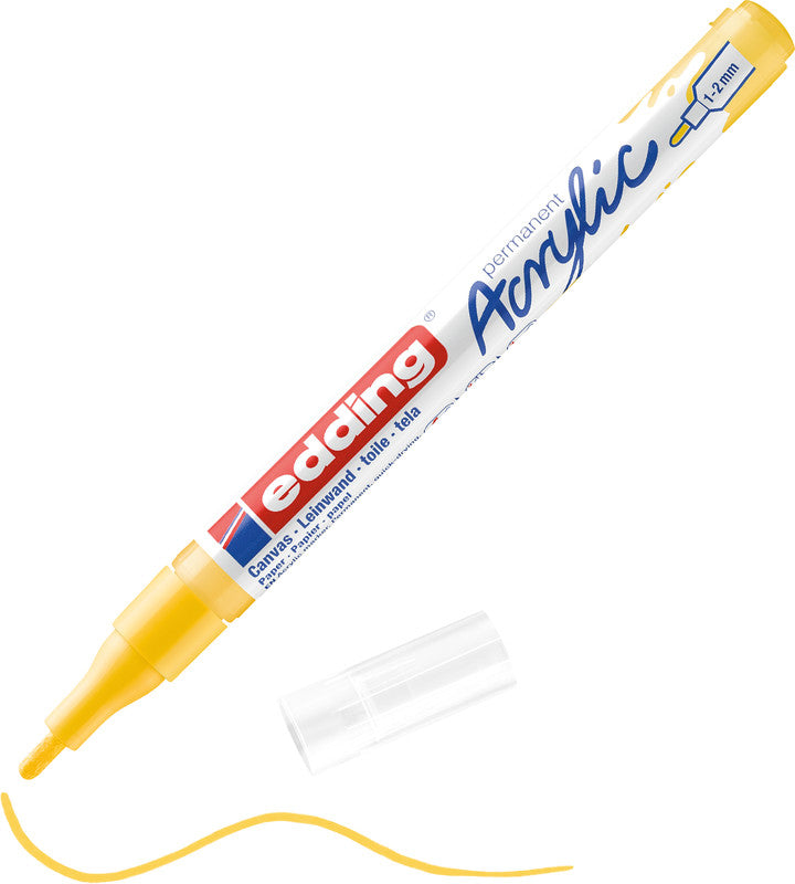 Edding Acrylmarker – Verkehrsgelb, 1er