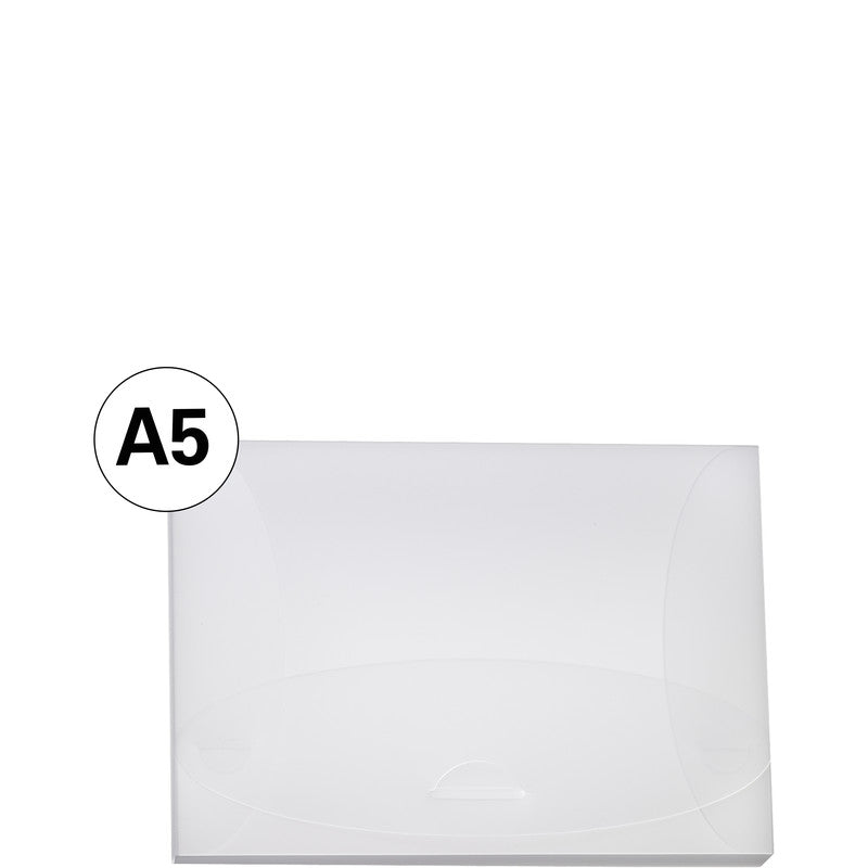 Kolma Sammelmappe für A4, Kunststoff, transparent