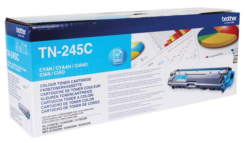 Brother Toner – cyan, 2200 Seiten