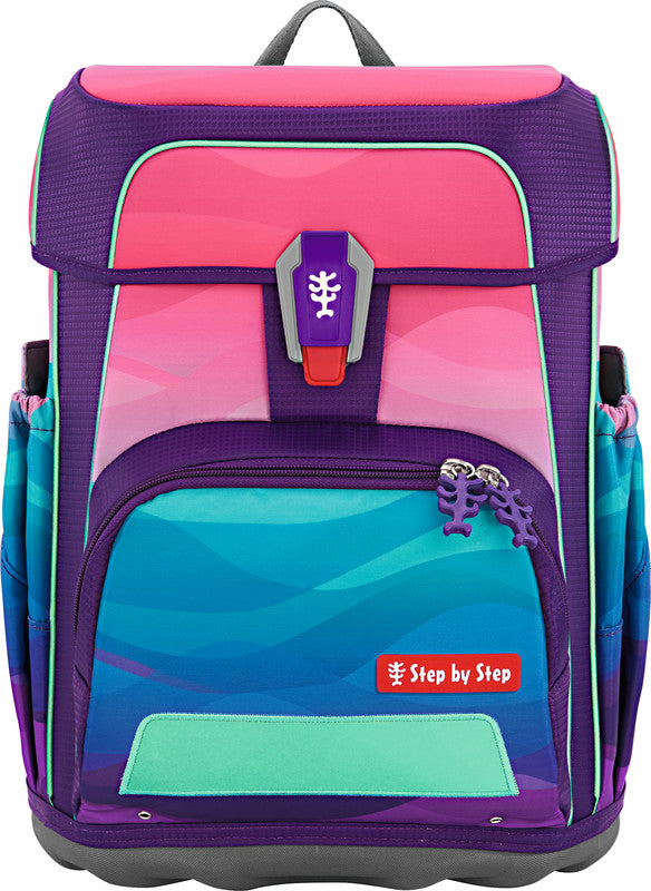 Step by Step Schulrucksack – Cloud Ocean – 5-teilig – Dolphin Lana