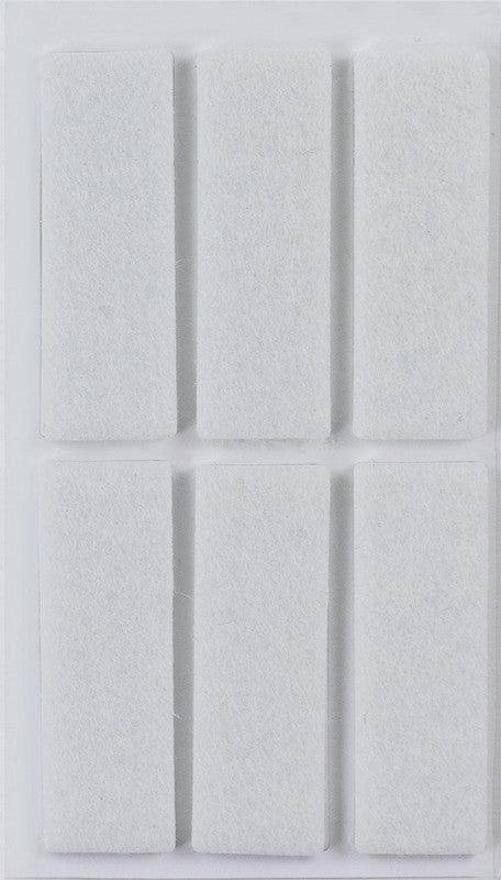 HERMA Filzgleiter Home – Filz, Weiss – 6er-Pack