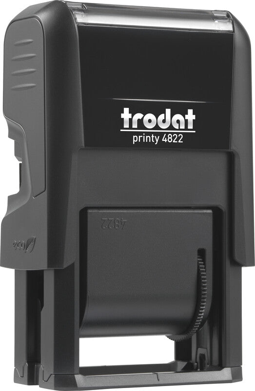 Trodat Motivstempel – Motiv: Verschiedene Texte, Selbstfärbend, Kunststoff, 30 × 4 mm, Französisch