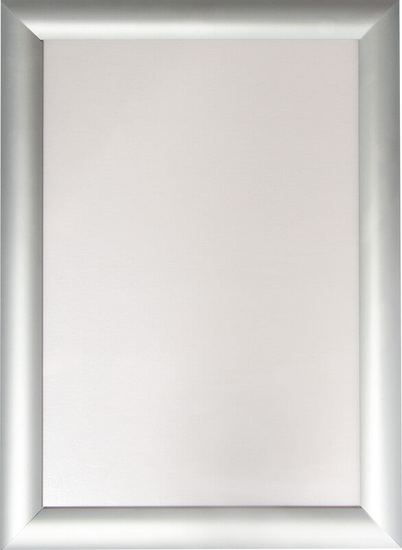 Q-connect Plakatrahmen – 252 × 342 mm, silber, für A4