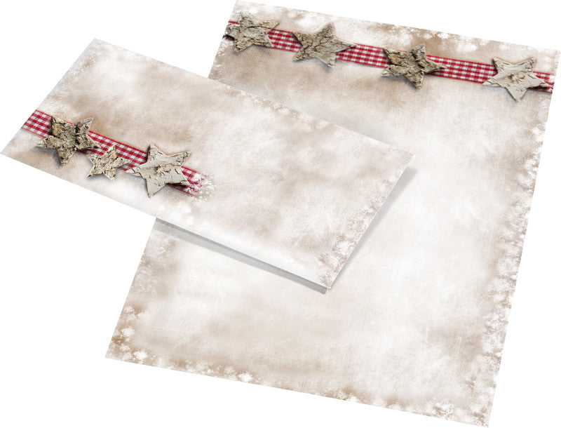 Sigel Motivpapier – A4, 90 g/m², mehrfarbig, Motiv: Winter Chalet – für Inkjet/Laser/Kopierer – FSC – 25 Blatt