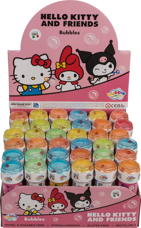 Out oft the blue Out of the Blue Seifenblasen Hello Kitty – 60 ml – ab 3 Jahren – mehrfarbig