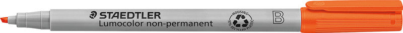 Staedtler Non-Permanent-Marker Lumocolor – breite Keilspitze 1-2,5 mm – sortiert – 6er-Set – nachfüllbar