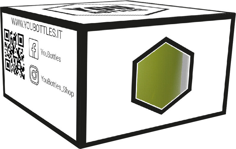 Youbottles Trinkflasche Dual Ersatzdeckel 2.0 – Edelstahl, Schraubverschluss, auslaufsicher, BPA-frei – Mint