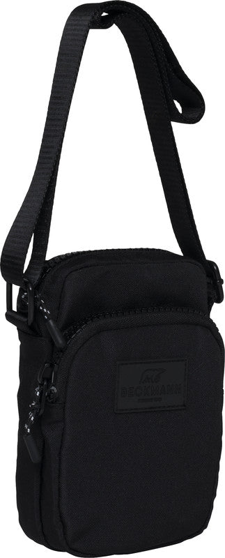 Beckmann Umhängetasche – Motiv Black Bold, 11 × 17 × 5 cm, Polyester (PES)