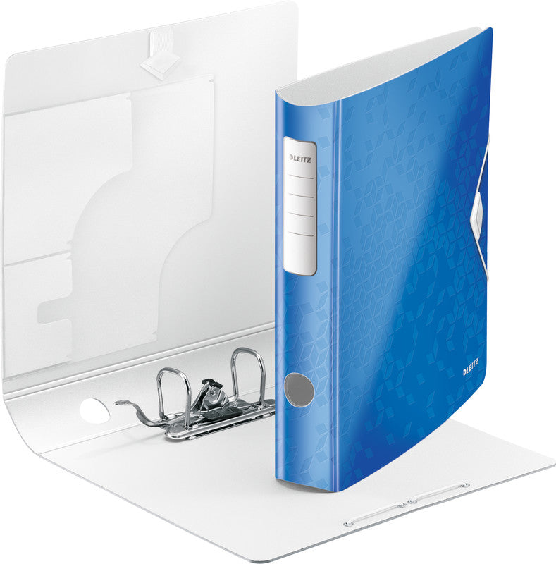 Leitz Active WOW Ringbuch – 2-Ring – für A4 – Rückenbreite 6,5 cm – Blau