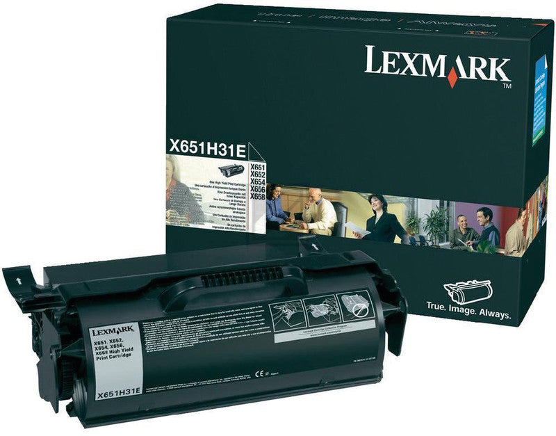 Lexmark Toner – schwarz, 25000 Seiten