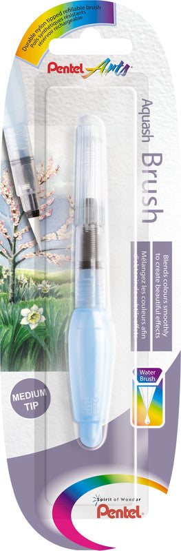 Pentel Wassertankpinsel – Blau, Kunststoff, Länge 125 mm, 1er-Pack