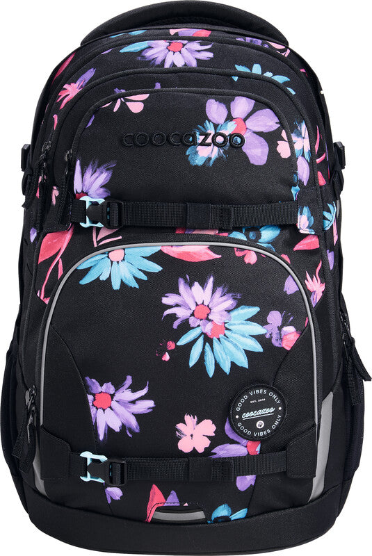 Coocazoo Rucksack Porter – Floral Artnight – 30/35 l – recycelte Materialien