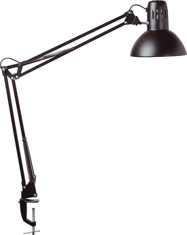 MAUL LED Schreibtischlampe Study – Klemmfuss, dreh- & neigbar, höhenverstellbar – 9,5 W – schwarz
