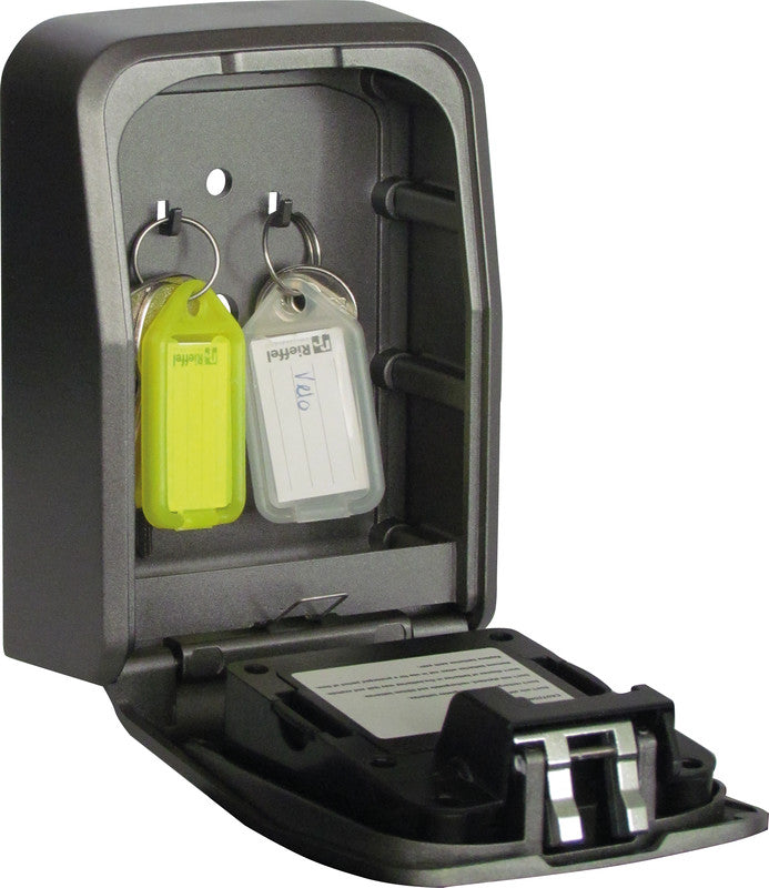 Rieffel Schlüsseldepot KSB-ELO XL, für bis zu 25 Schlüssel, Elektronikschloss (6-stellig), schwarz