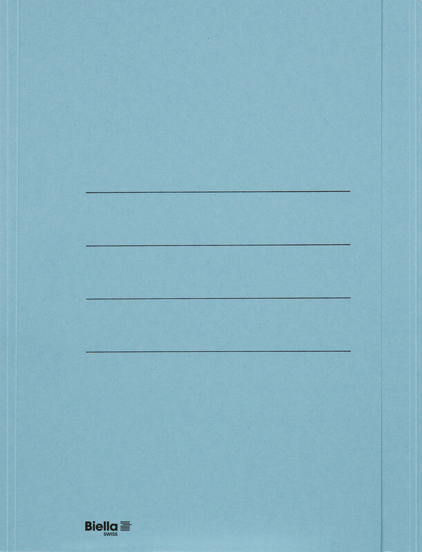 Biella Sammelmappe für A4, Karton, Blau