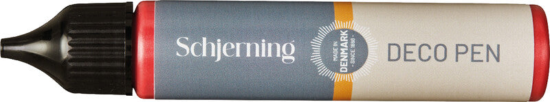 Schjerning Pearl Pen – rot perleffekt, 28 ml