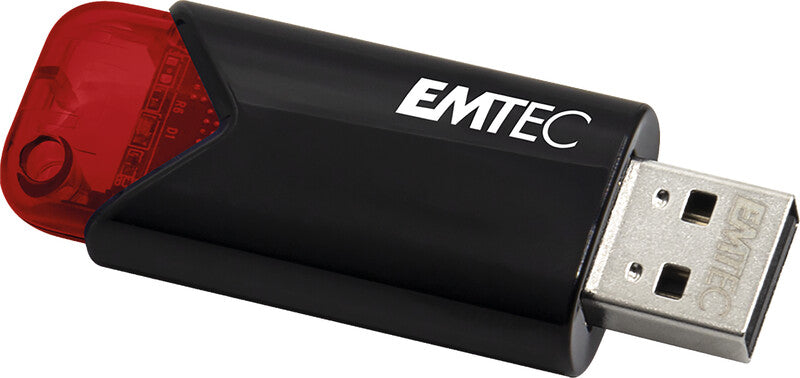 Emtec B110 Click Easy USB-Stick – 256 GB, USB 3.2, rot