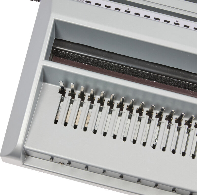 GBC MultiBind MB20 Bindegerät – Plastik- und Drahtbindung, für 21-Loch und 34-Loch, A3, bis 20 Blatt