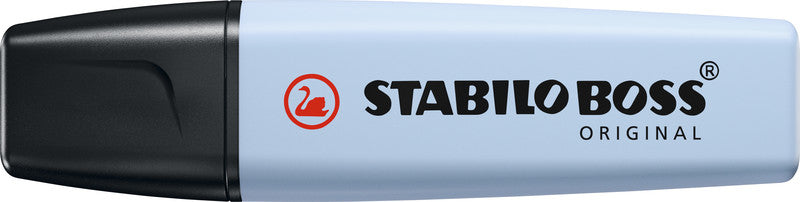 STABILO BOSS Original Textmarker Wolkenblau – Keilspitze, 2–5 mm