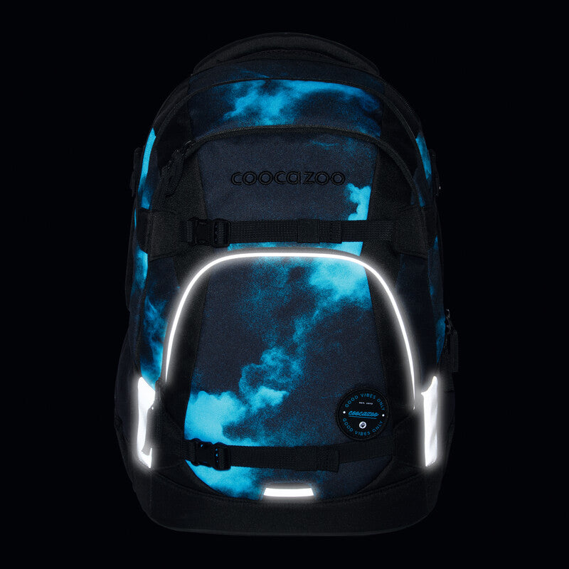 Coocazoo Rucksack Mate – Mystic Clouds – 30,0×44,0×23,0 cm – recycelte Materialien