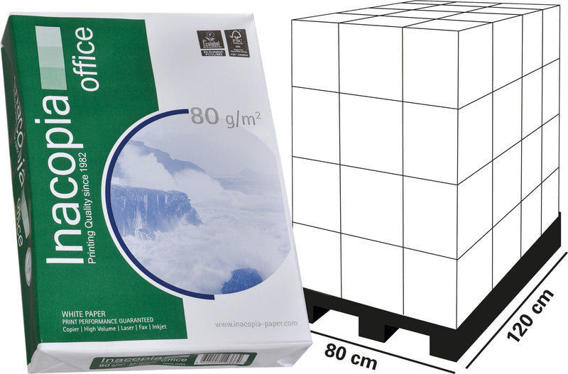 Papyrus Kopierpapier – A3, 80 g/m², CIE 161 – für Inkjet, Laser, Kopierer – FSC – 500 Blatt