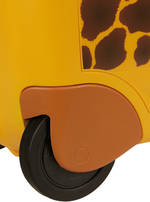 Samsonite Ride-on-Kindertrolley Dream2Go Rider Handgepäck – 30 l, 4 Rollen, Giraffenmuster, 52 × 38 × 21 cm