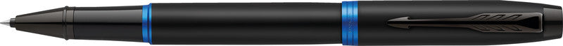 Parker IM Professionals Vibrant Rings – Tintenroller, mit Kappe, 0,5 mm, Schwarz
