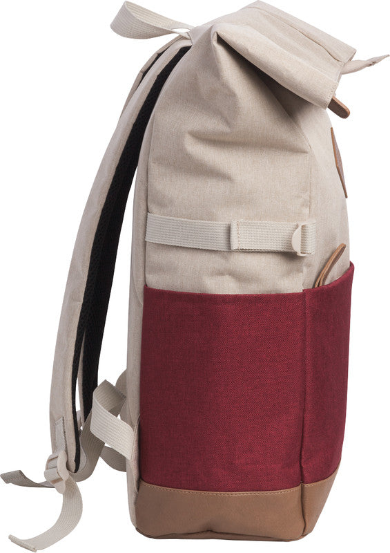 Bestway Campus Style – Notebook-Rucksack – für 15,6"-Notebook, 19 l, Polyester, weiss/weinrot